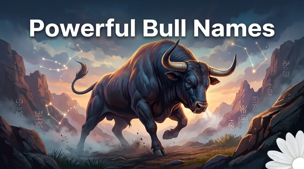 Bull names with names generator