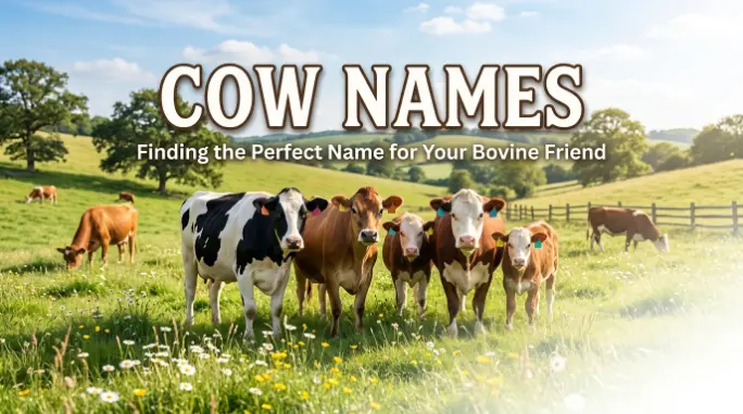 Cow names with names generator