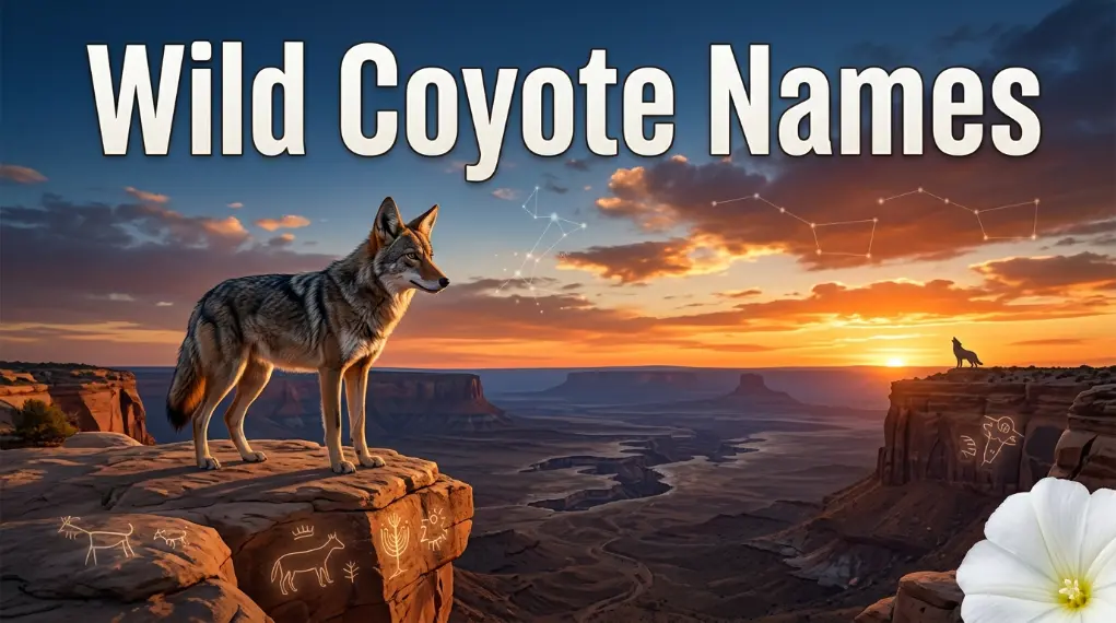 Coyot names with names generator