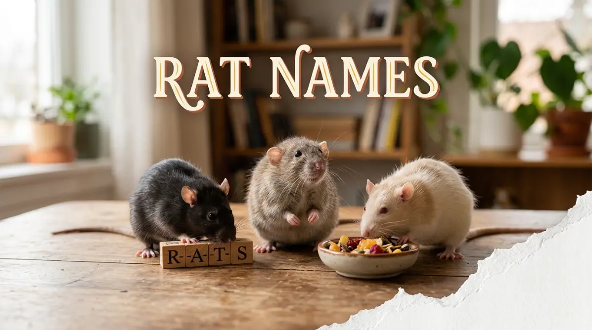 Rat names with names generator